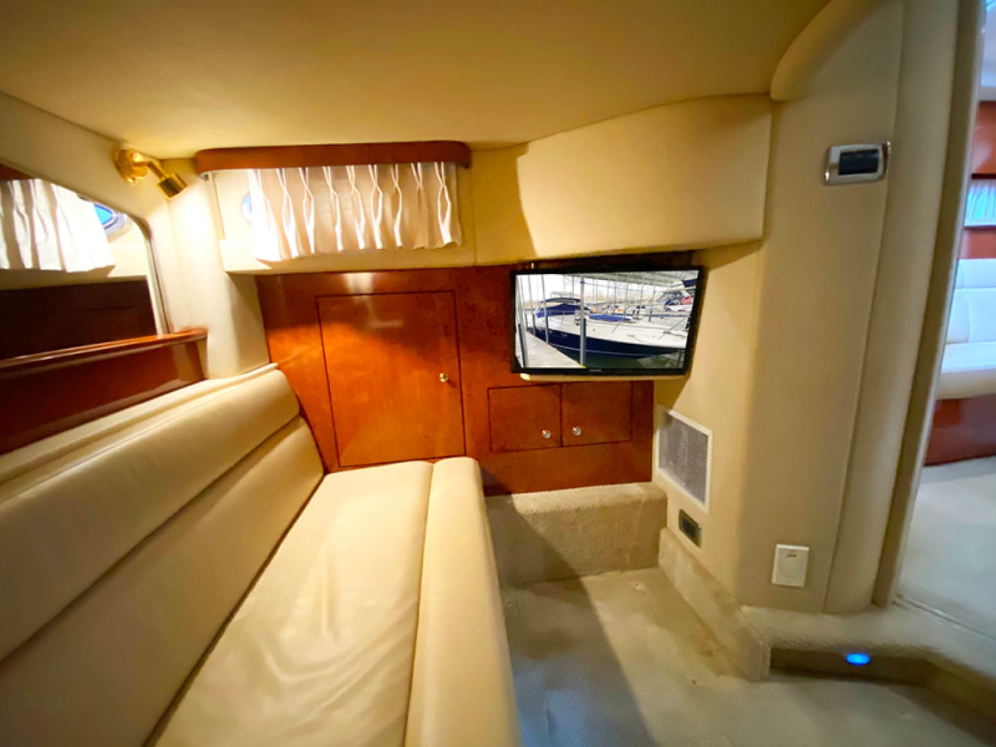 TV in the aft cabin