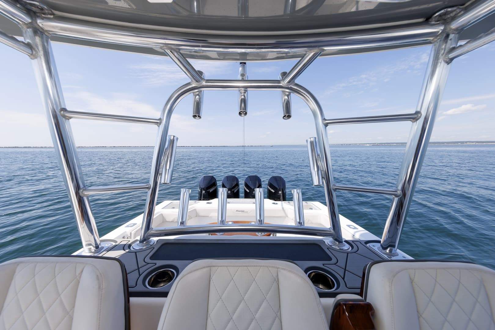 Front Runner 39 LONESOME COWBOY - Aft View From Helm