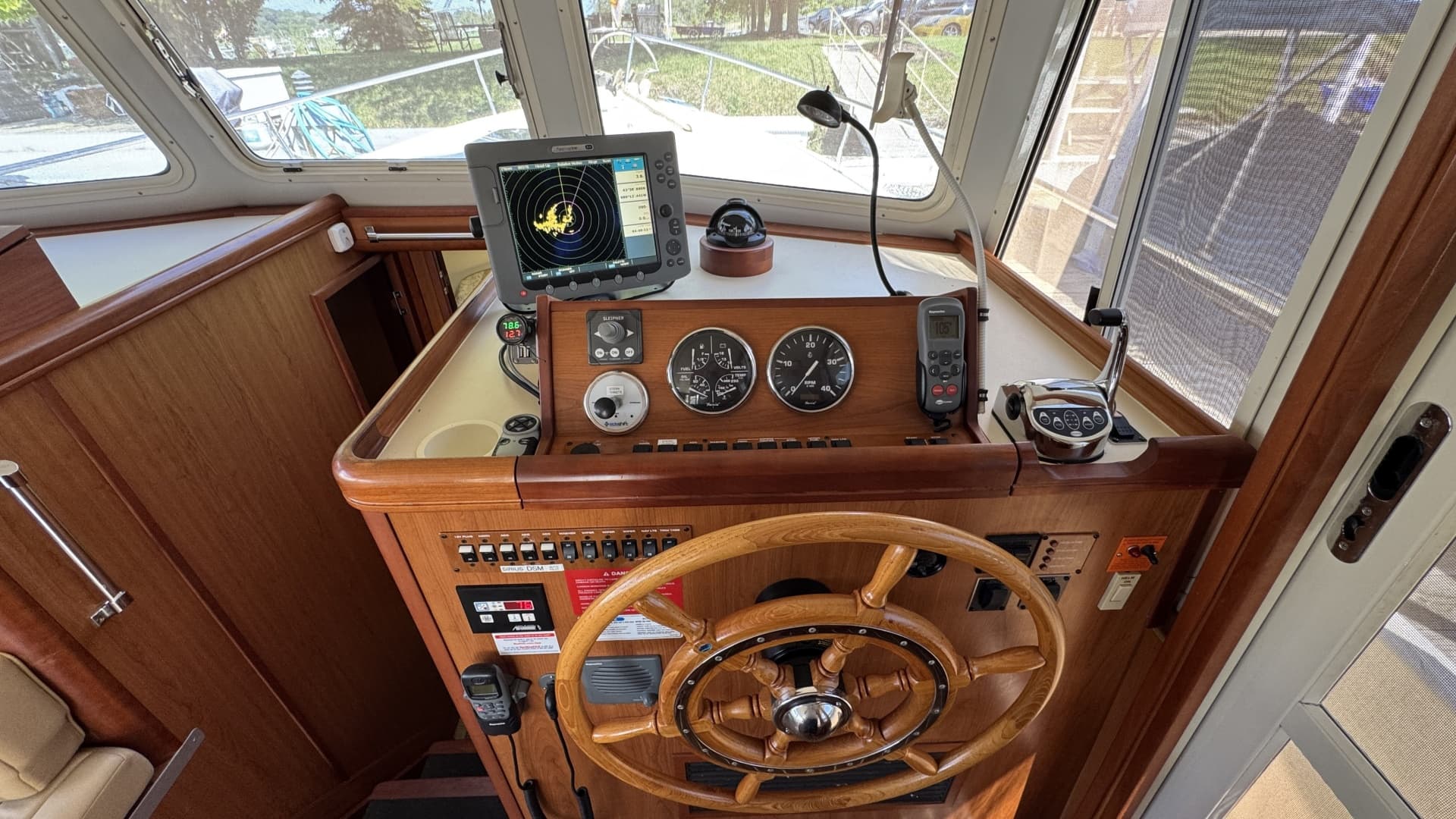 Lower Helm & Navigation Controls