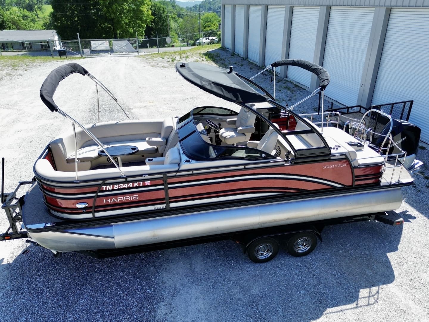 2019 Harris Solstice DC 230 SLDH Tritoon