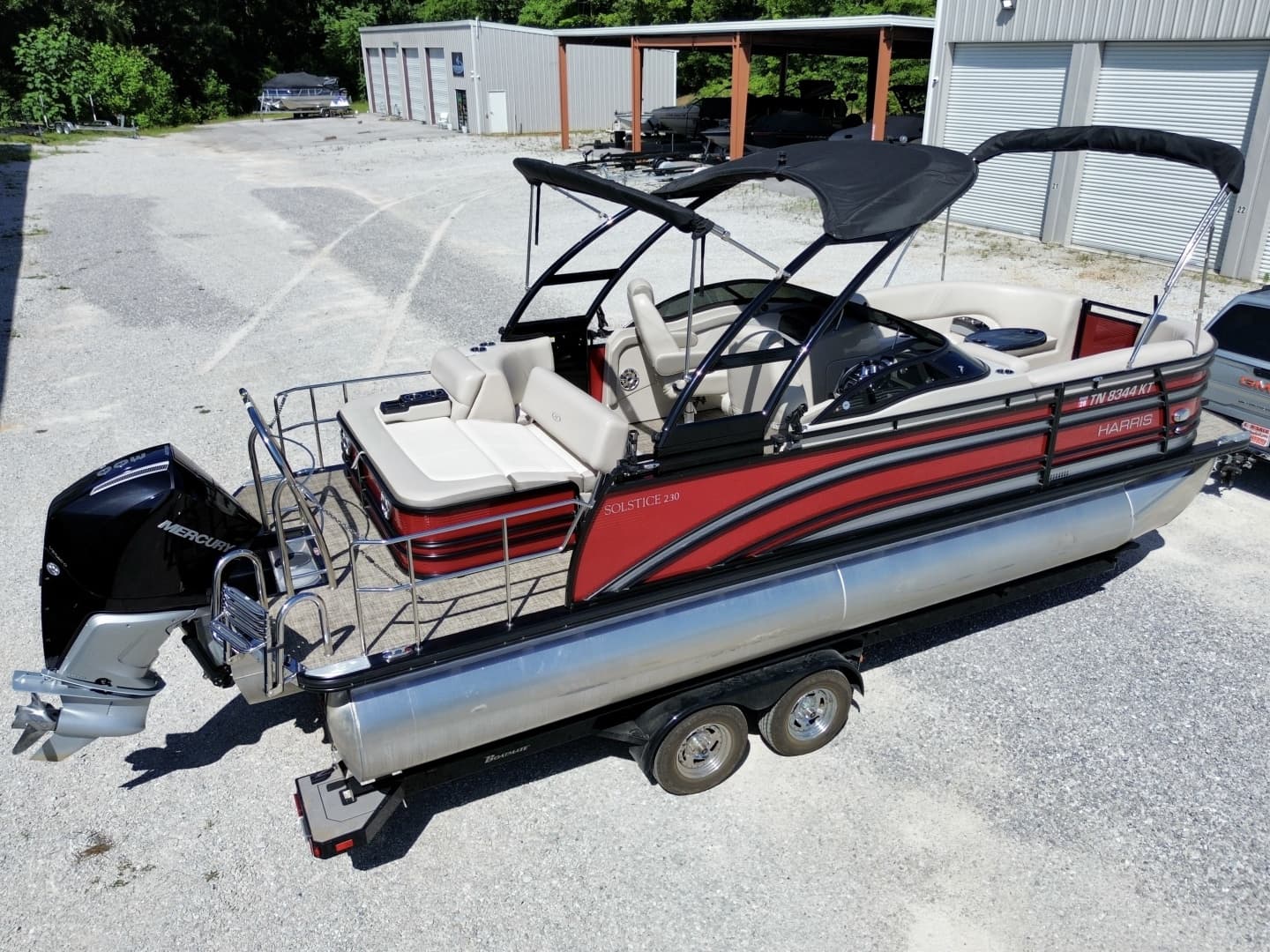 2019 Harris Solstice DC 230 SLDH Tritoon