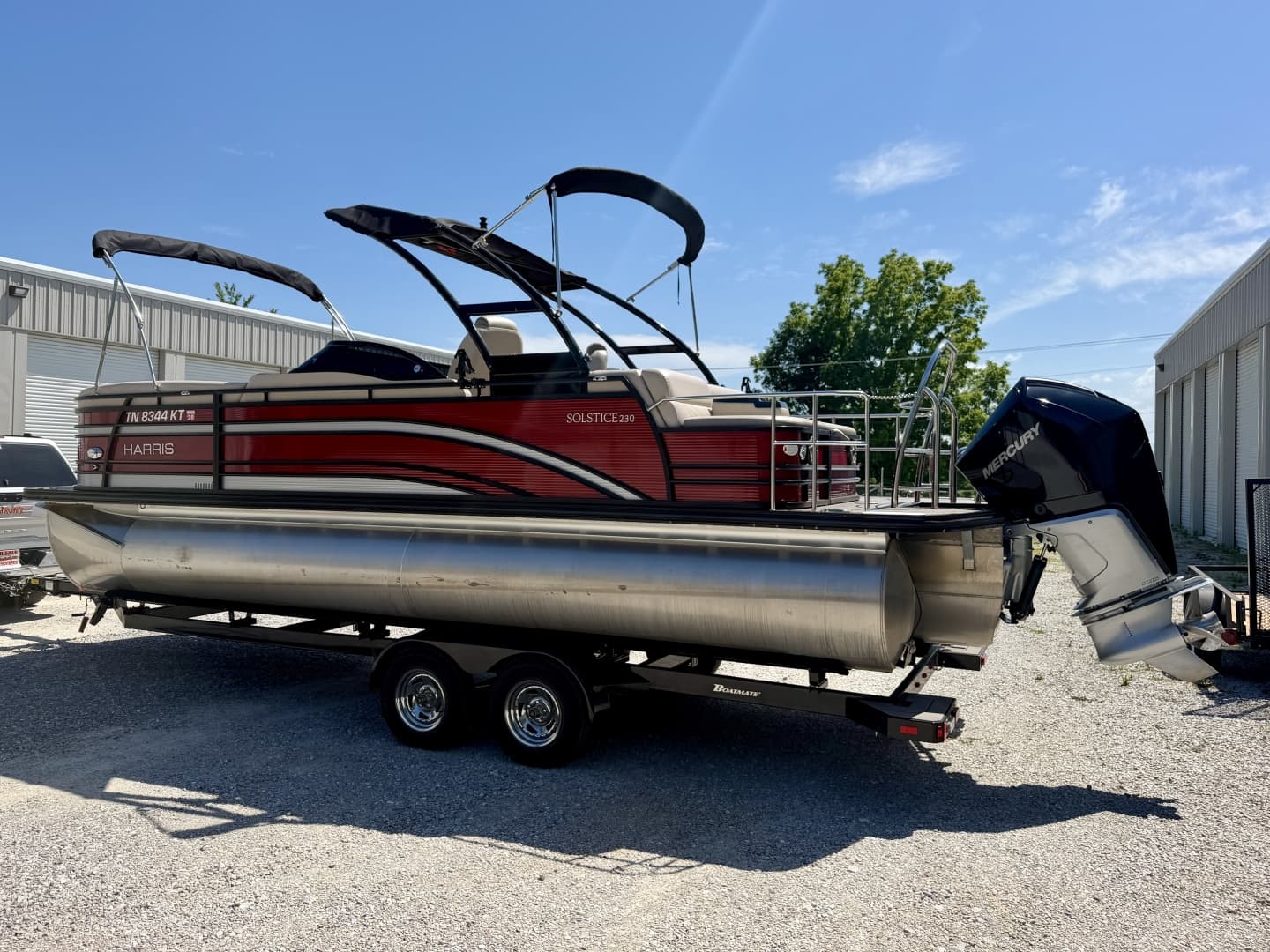 2019 Harris Solstice DC 230 SLDH Tritoon