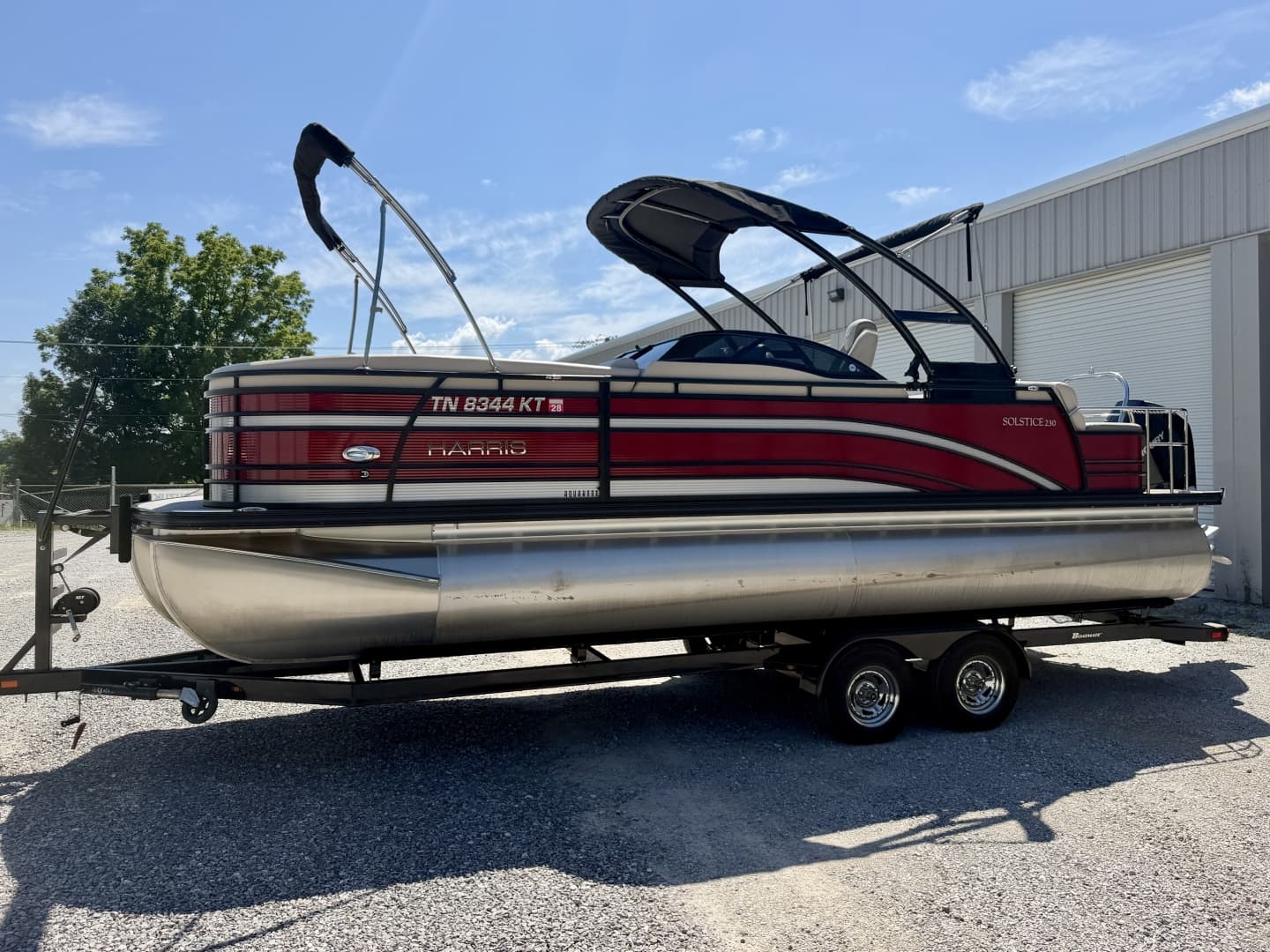 2019 Harris Solstice DC 230 SLDH Tritoon