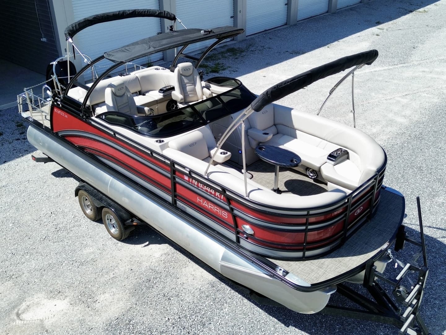 2019 Harris Solstice DC 230 SLDH Tritoon