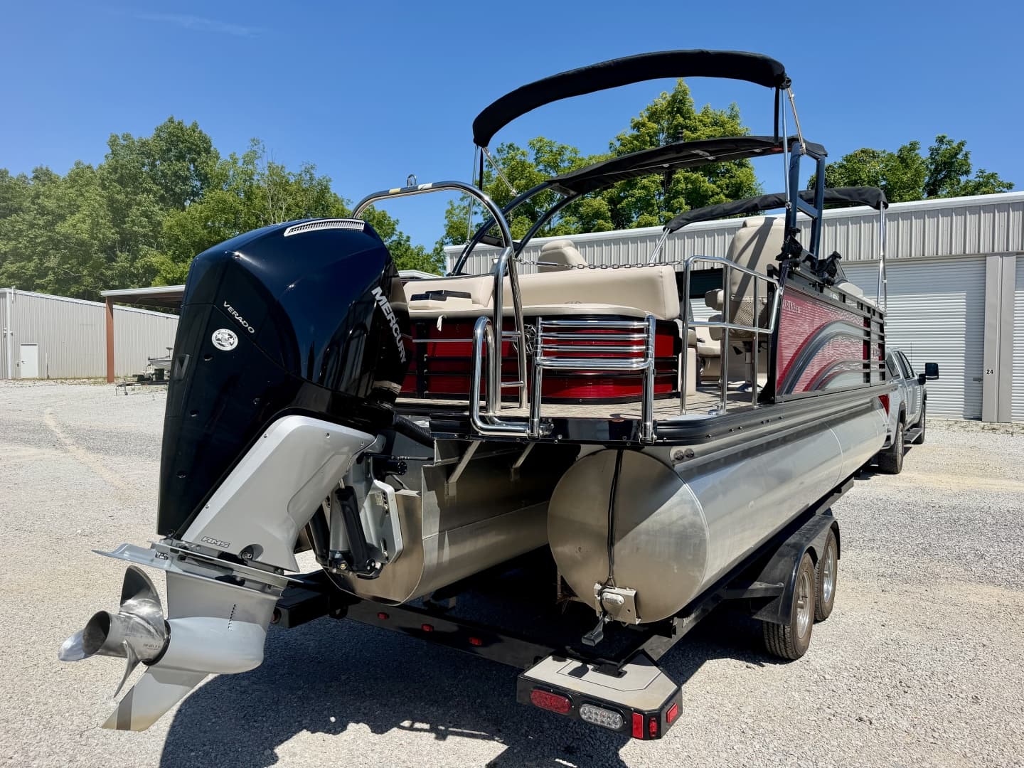 2019 Harris Solstice DC 230 SLDH Tritoon