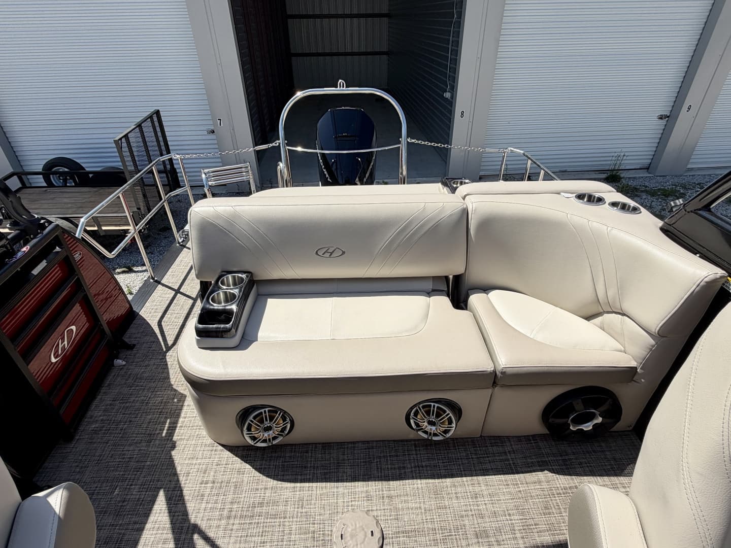 2019 Harris Solstice DC 230 SLDH Tritoon
