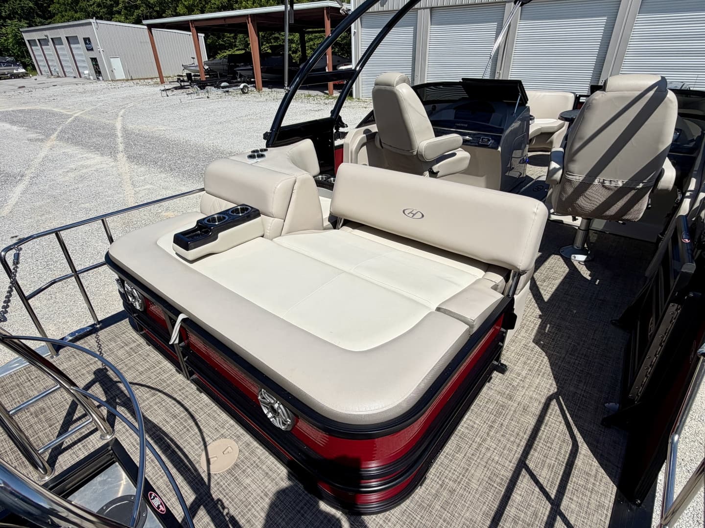 2019 Harris Solstice DC 230 SLDH Tritoon