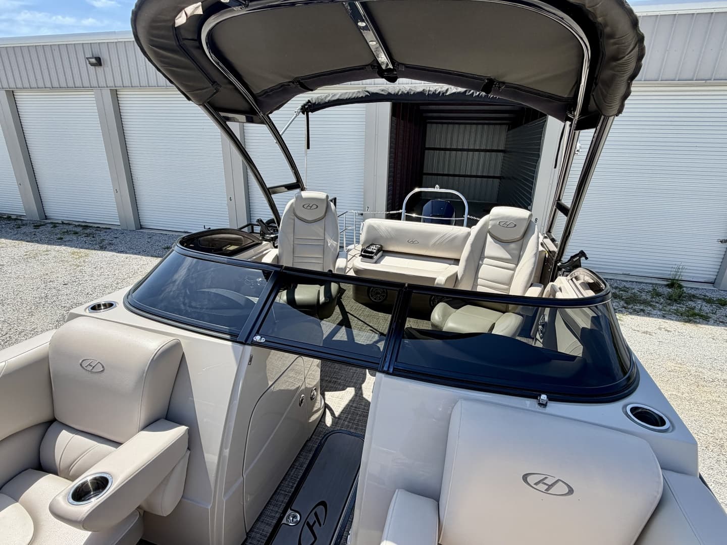 2019 Harris Solstice DC 230 SLDH Tritoon