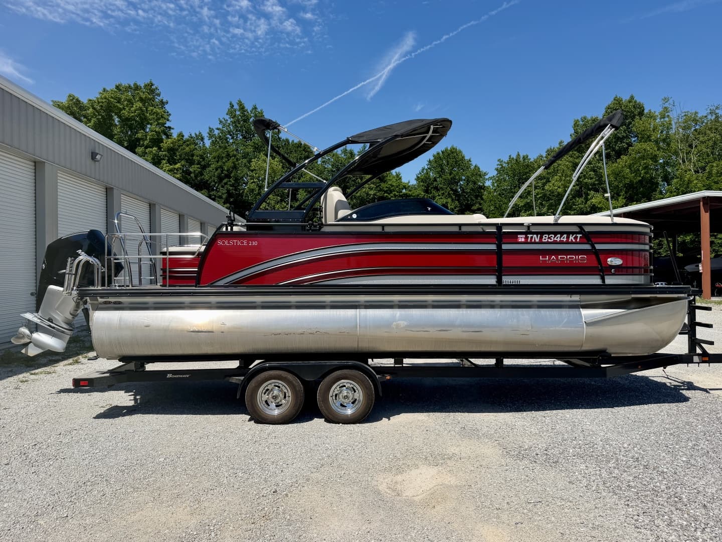 2019 Harris Solstice DC 230 SLDH Tritoon