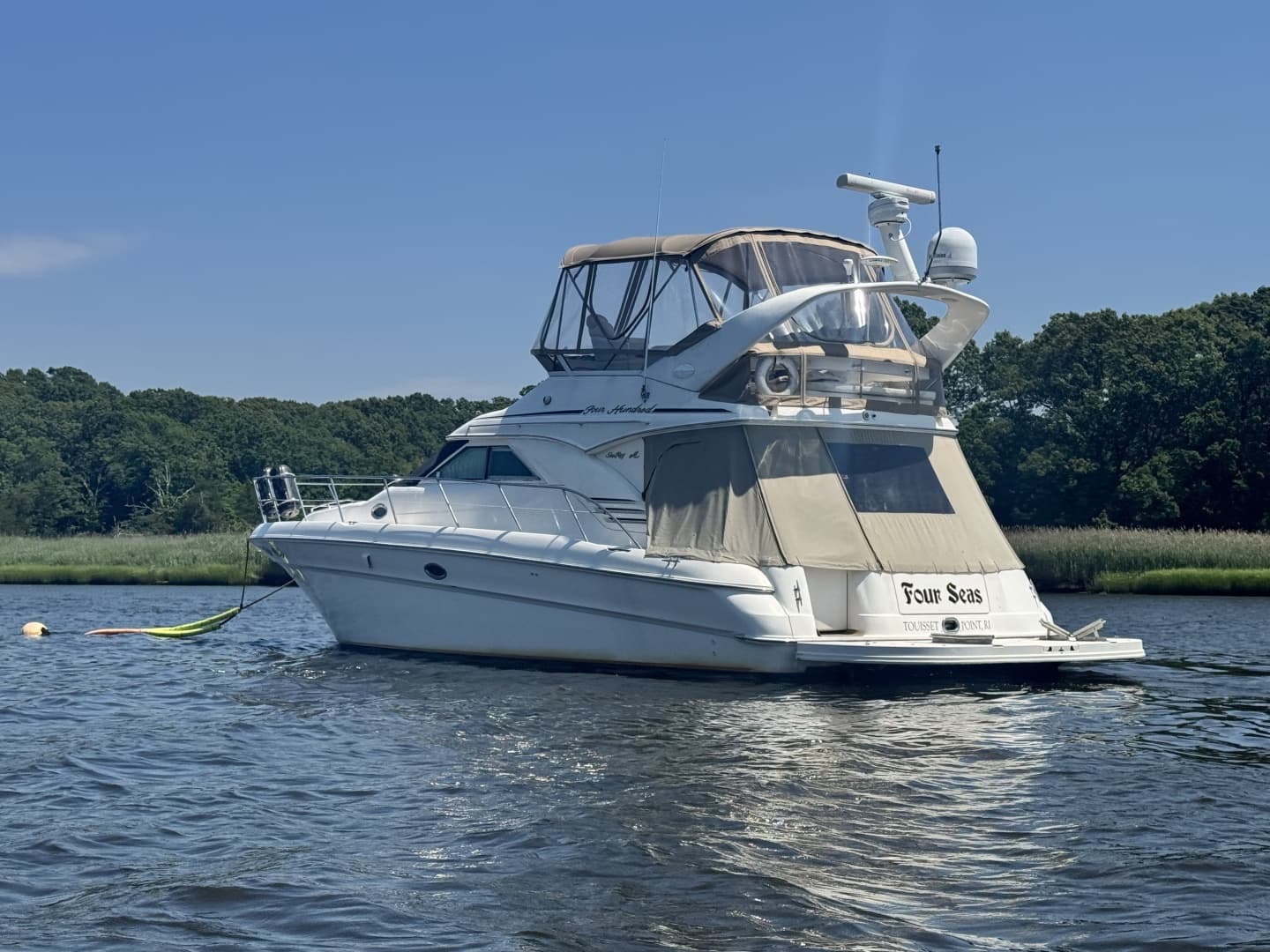 2001 Sea Ray 400 Sedan Bridge