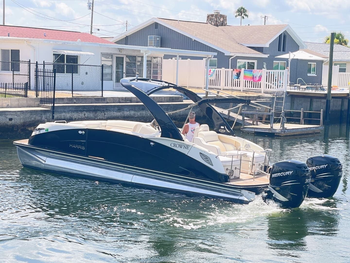 2015 Harris FloteBote Crown DL 250