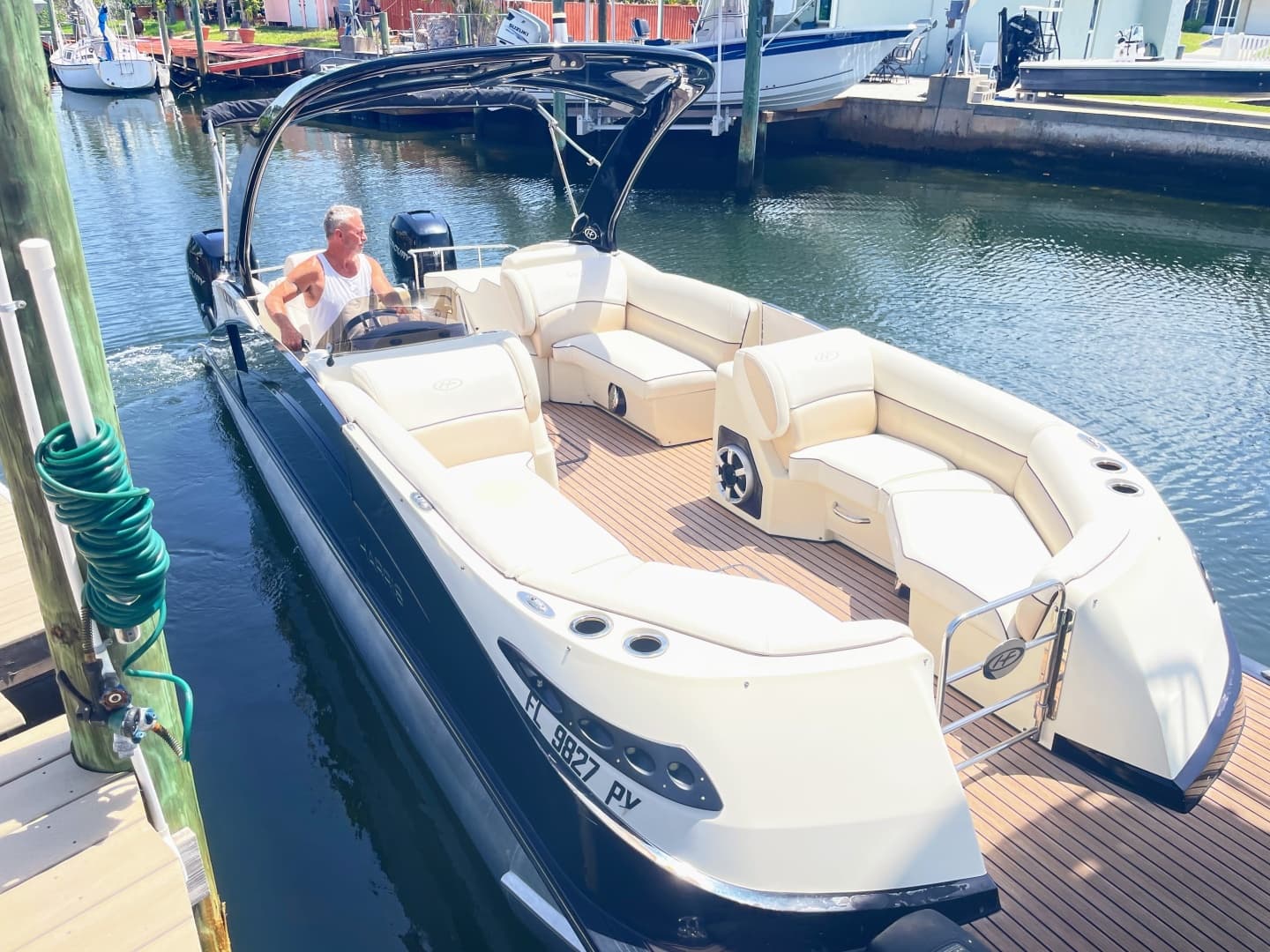 2015 Harris FloteBote Crown DL 250