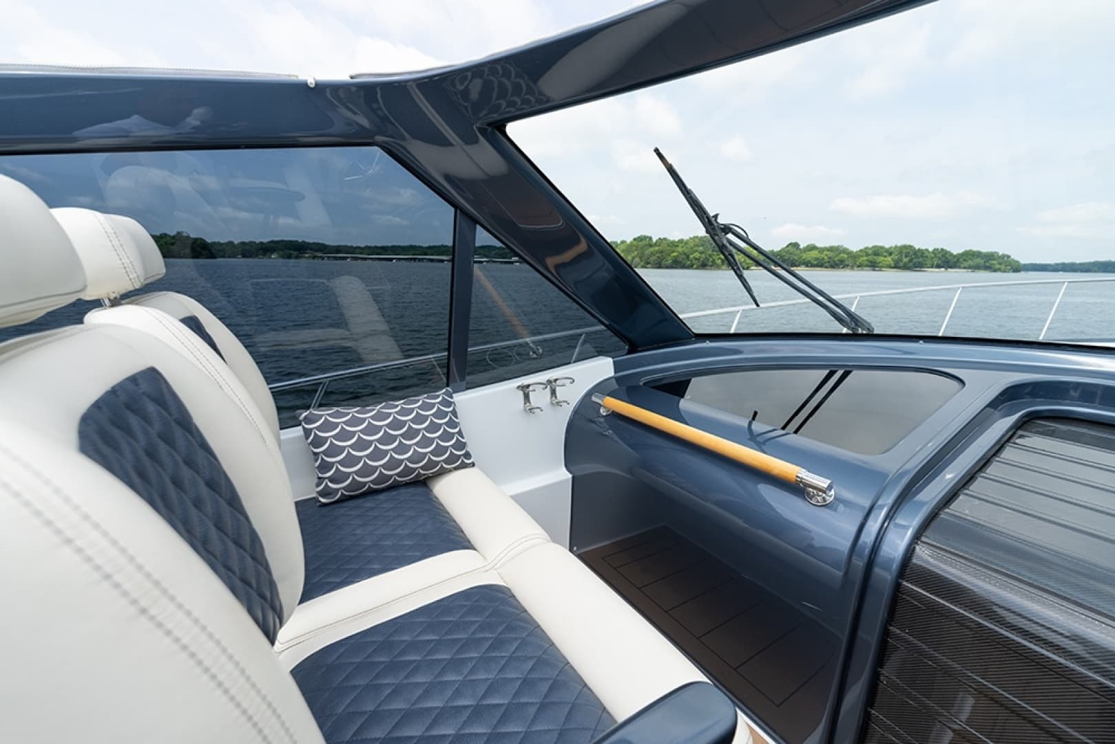 Companion seats at the helm