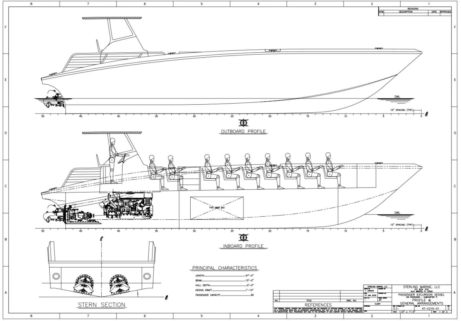 2025 Custom 50 x 15 49 PAX