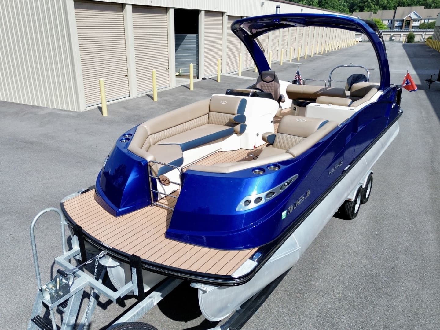 2019 Harris Crowne 250 SL Tritoon