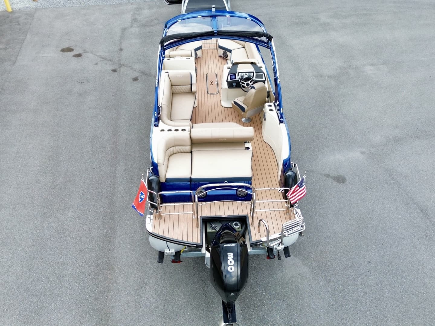 2019 Harris Crowne 250 SL Tritoon