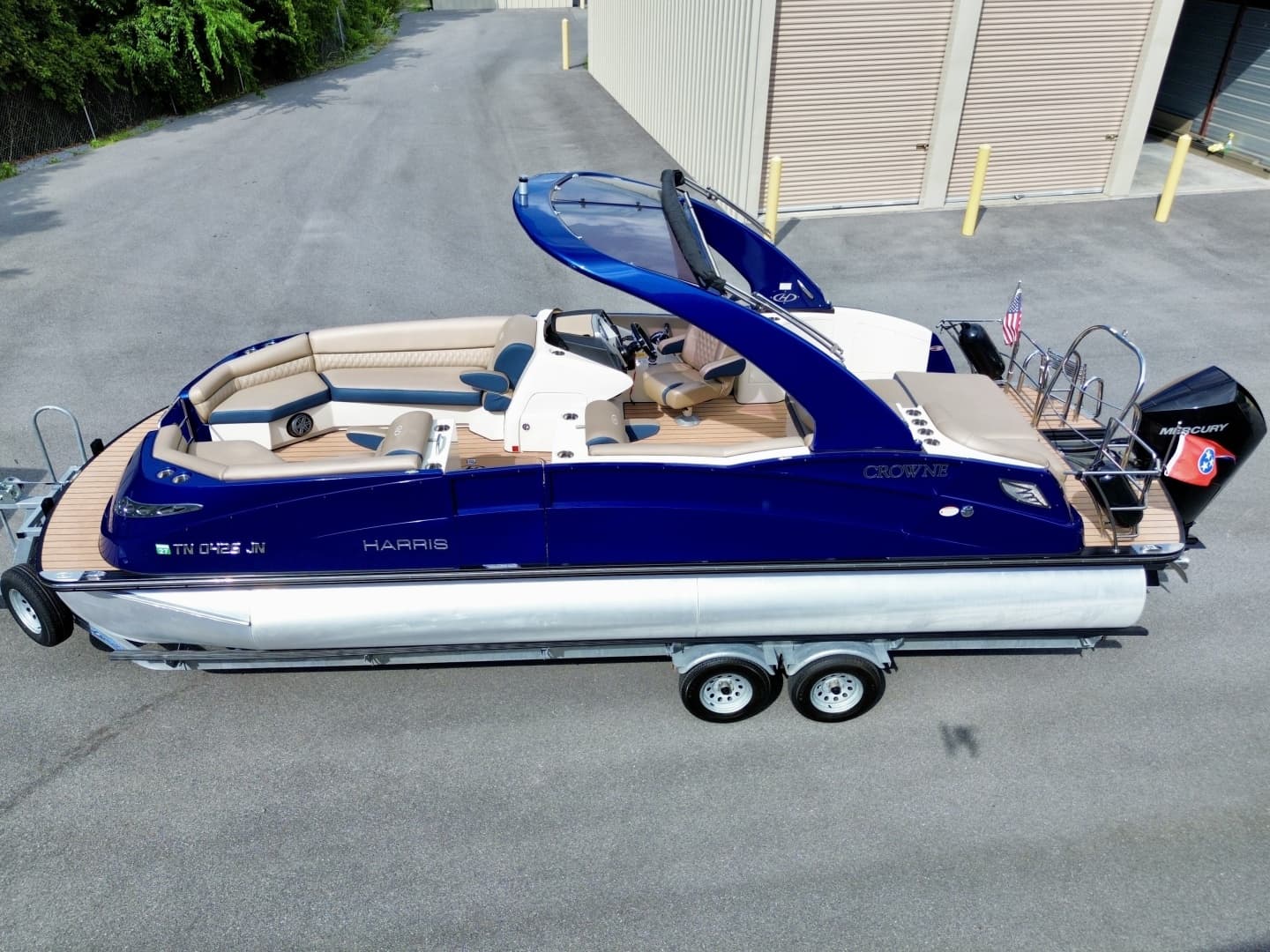 2019 Harris Crowne 250 SL Tritoon