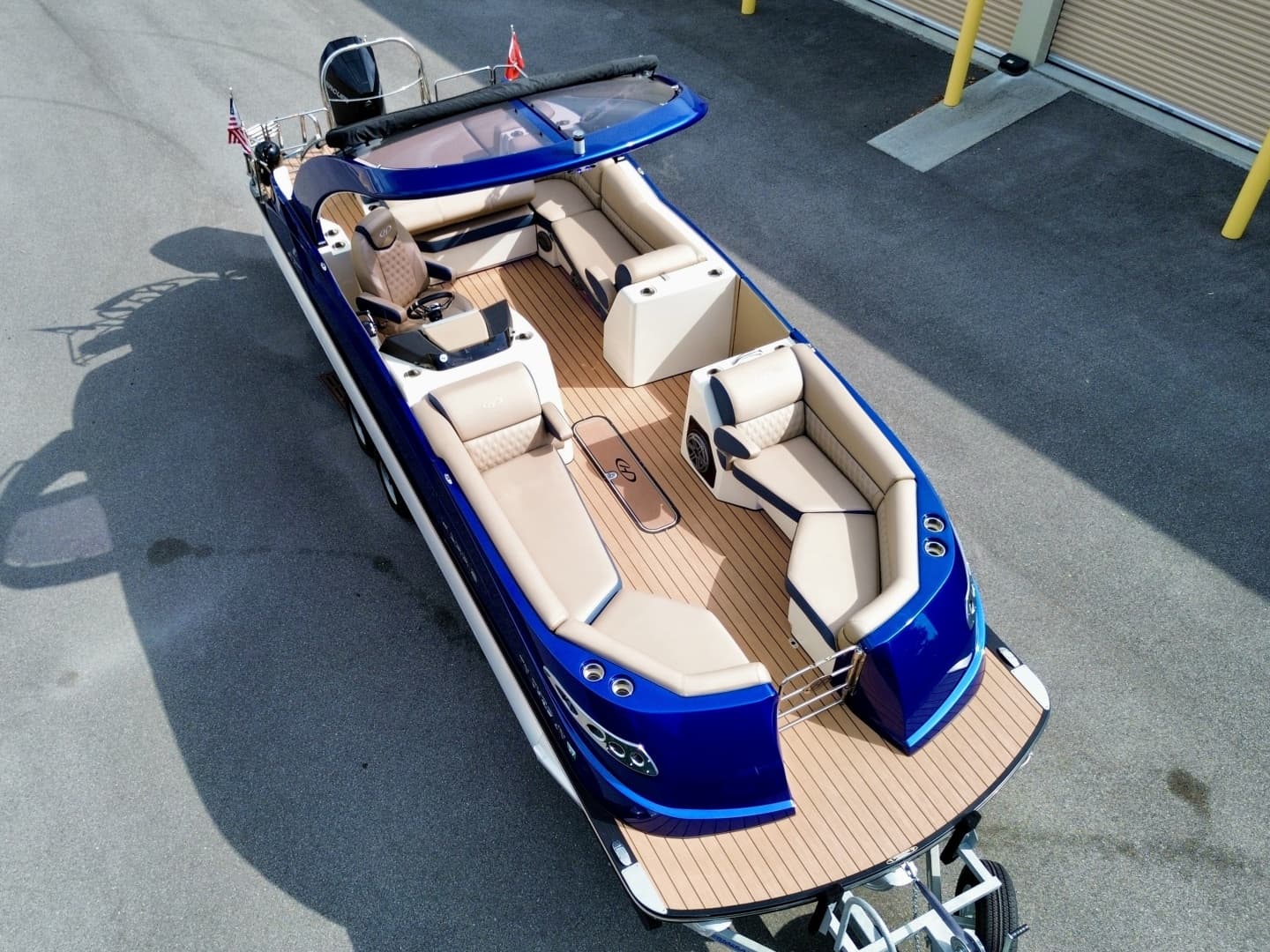 2019 Harris Crowne 250 SL Tritoon