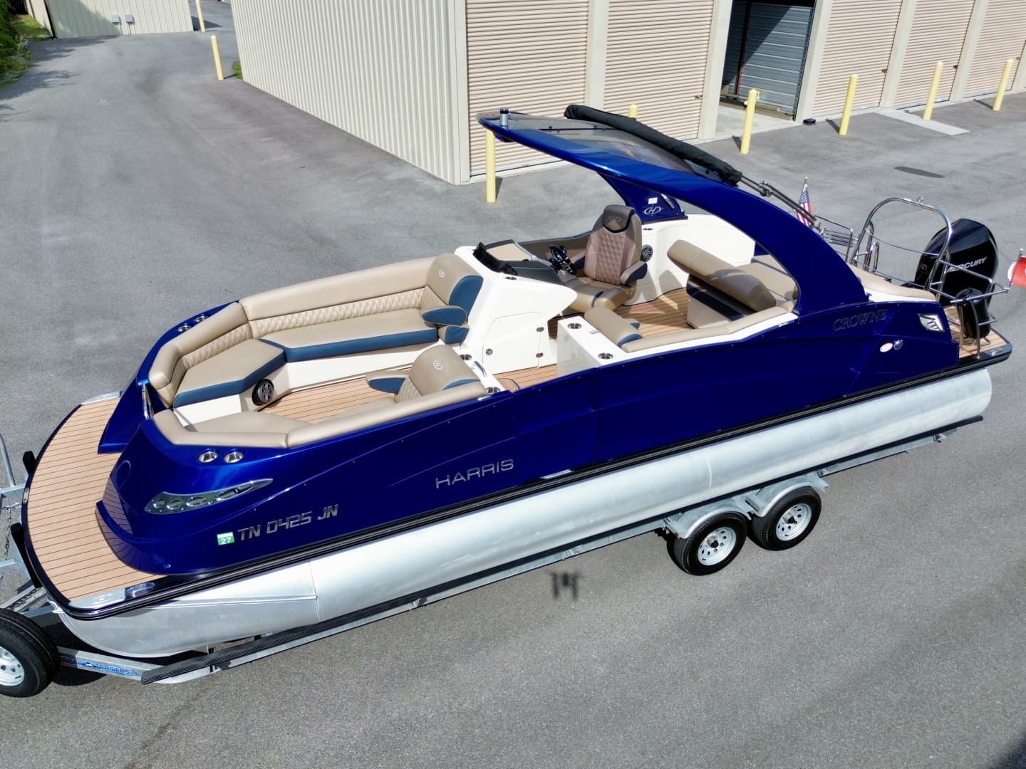 2019 Harris Crowne 250 SL Tritoon