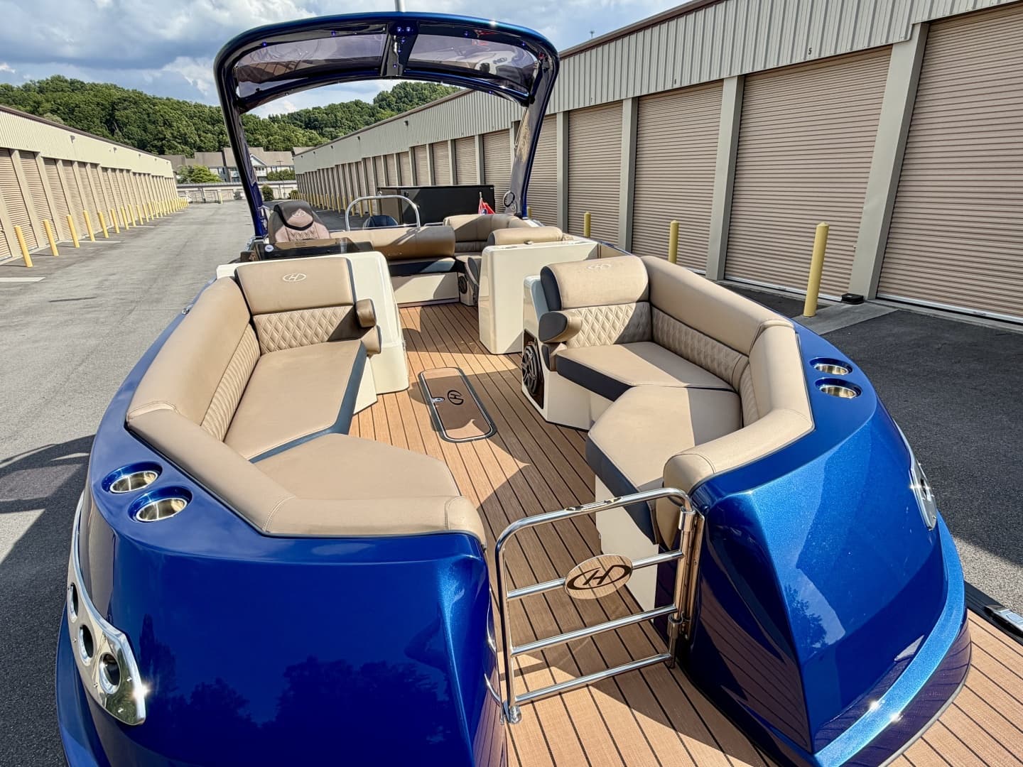 2019 Harris Crowne 250 SL Tritoon