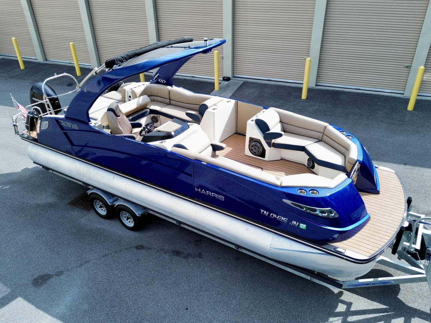 2019 Harris Crowne 250 SL Tritoon