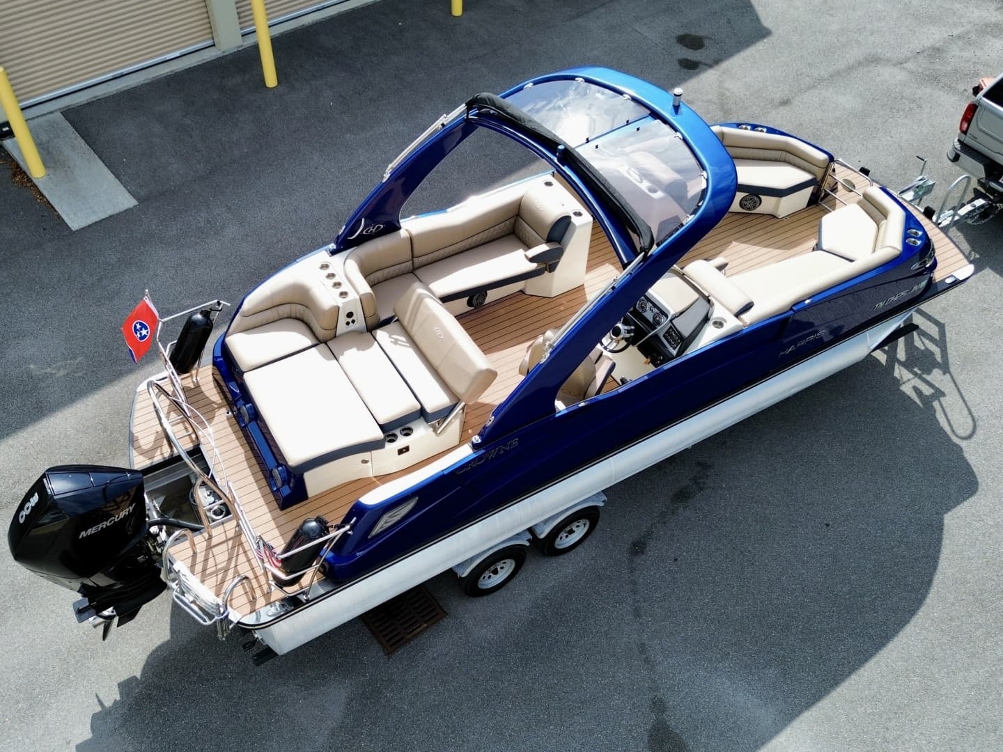 2019 Harris Crowne 250 SL Tritoon