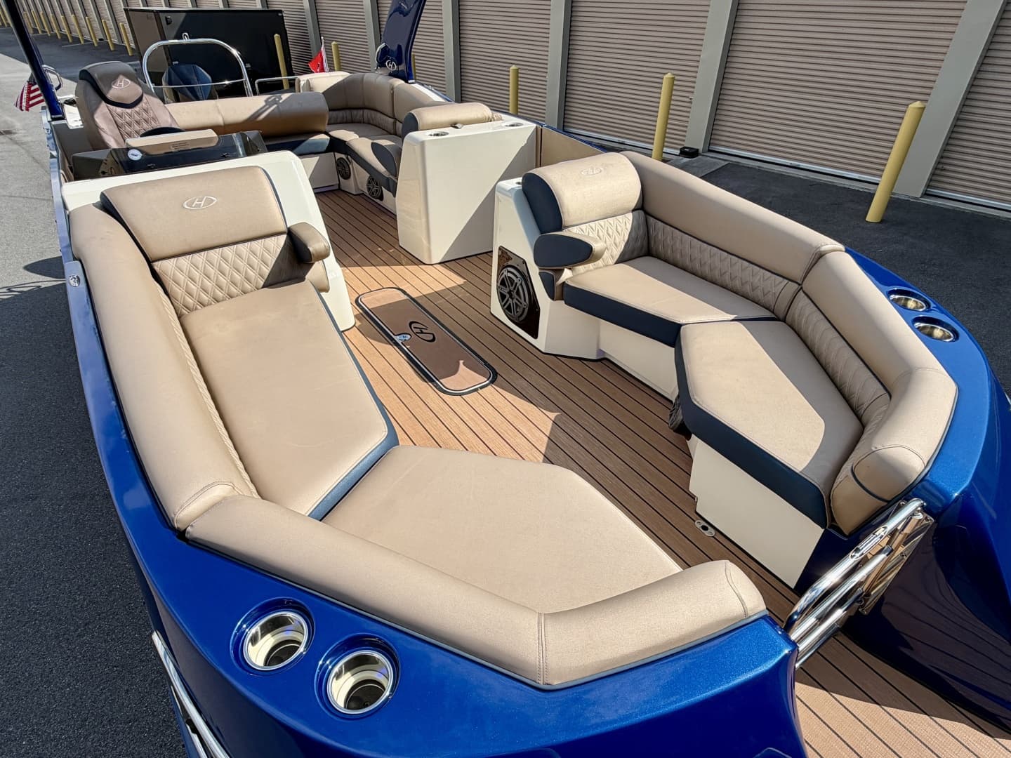 2019 Harris Crowne 250 SL Tritoon