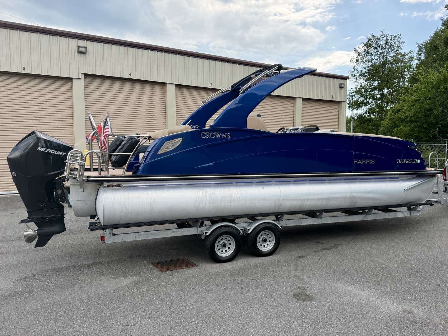 2019 Harris Crowne 250 SL Tritoon