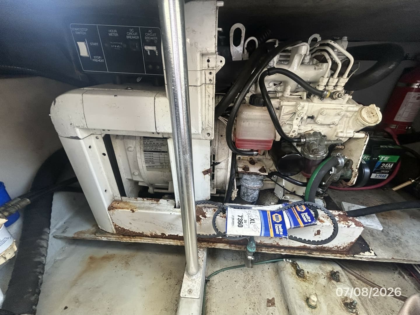 40' Mainship generator