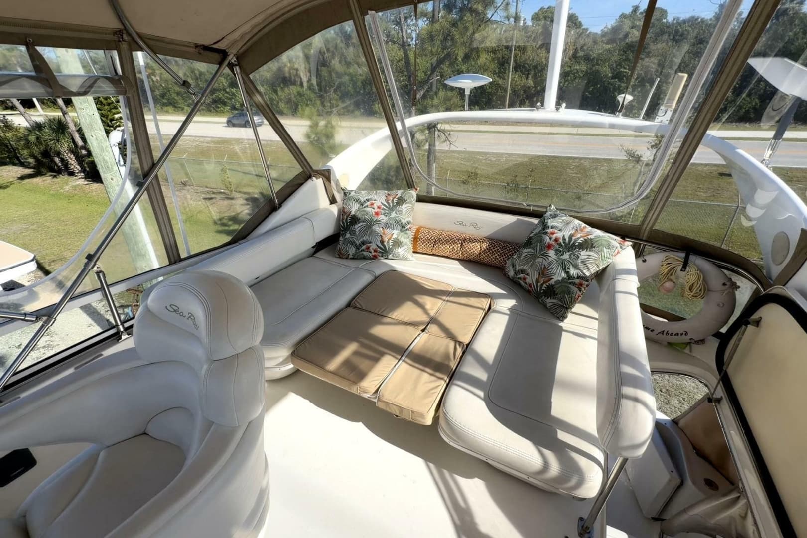 2001 Sea Ray 400 Sedan Bridge