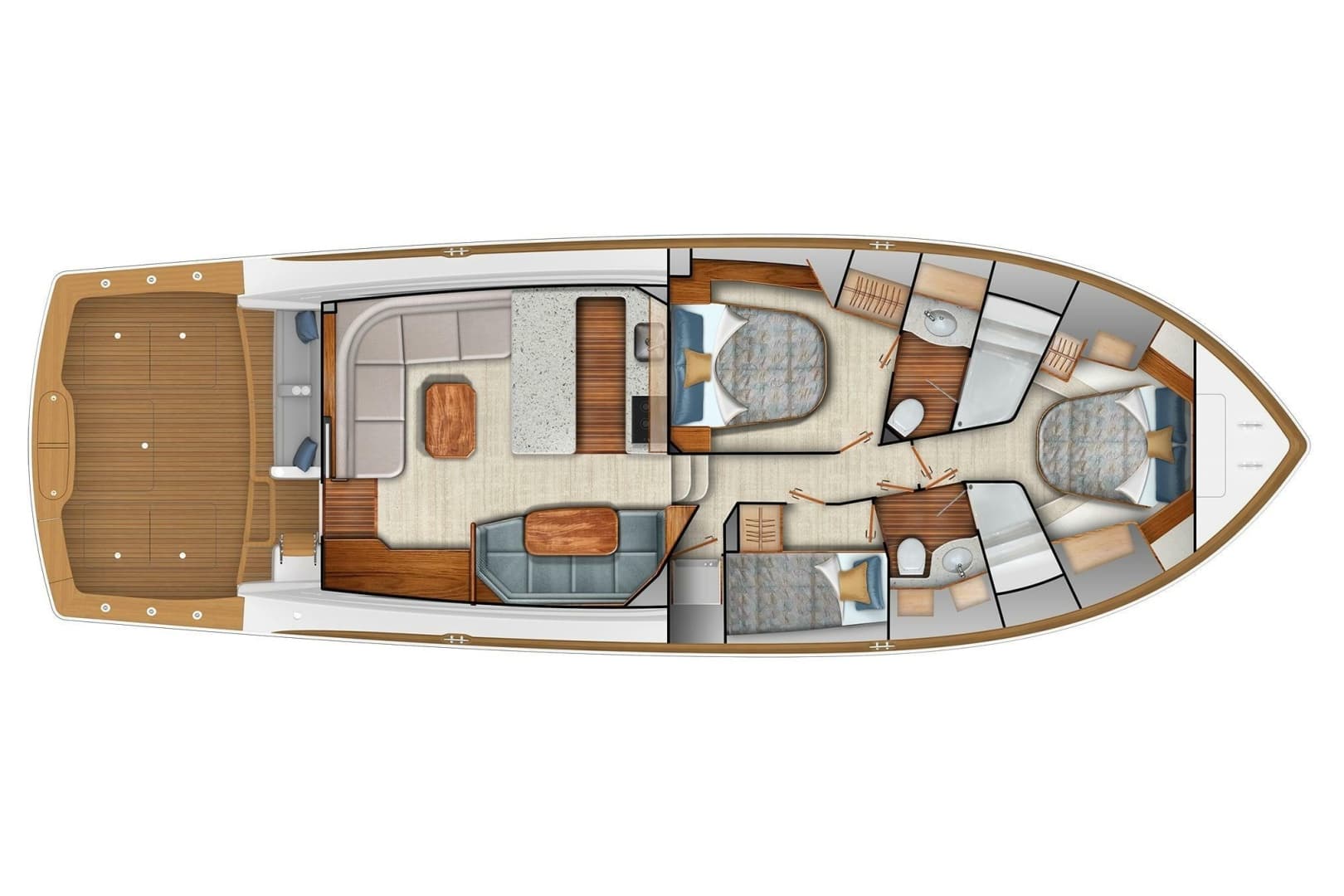 1998 Viking 50 Convertible