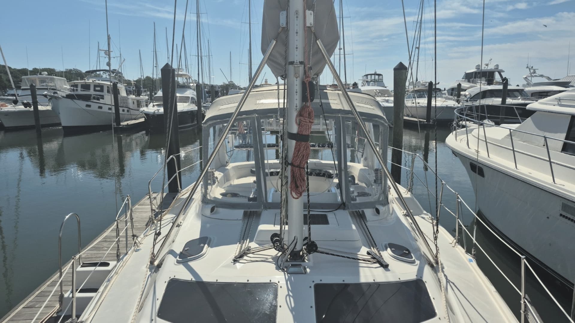 Looking Aft
