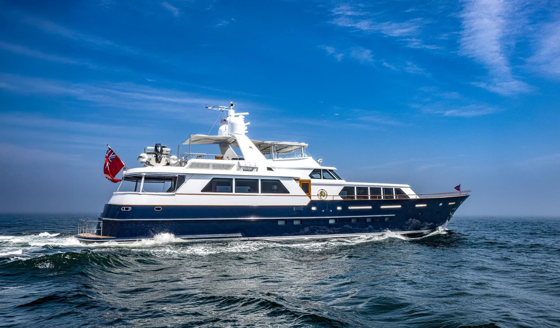 2004 Holland Jachtbouw Custom Raised Pilothouse Motor Yacht