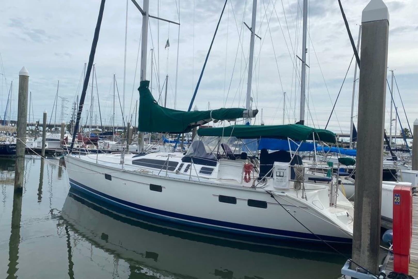 1996 Hunter Legend 40.5