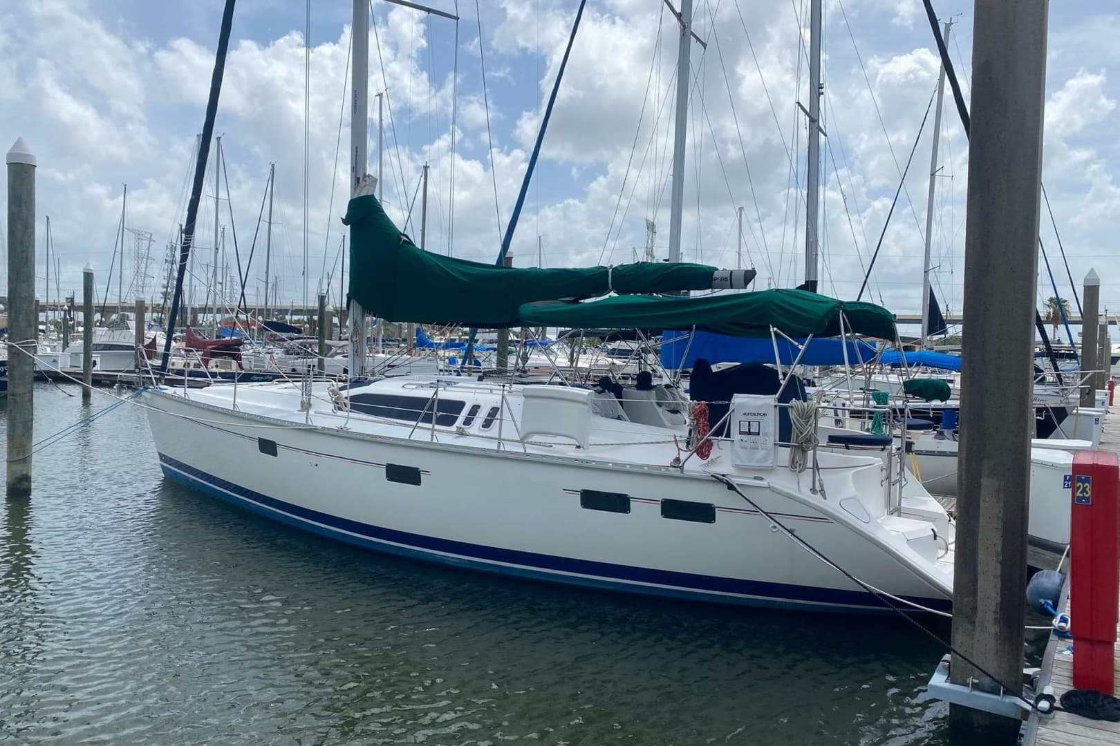 1996 Hunter Legend 40.5