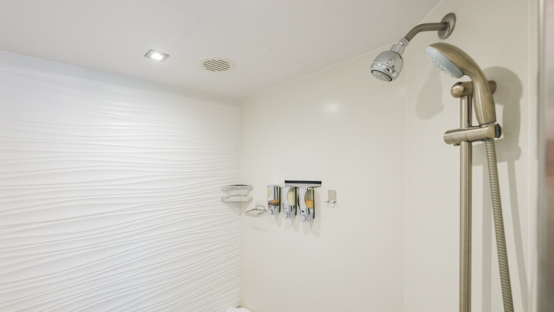 Huge master shower