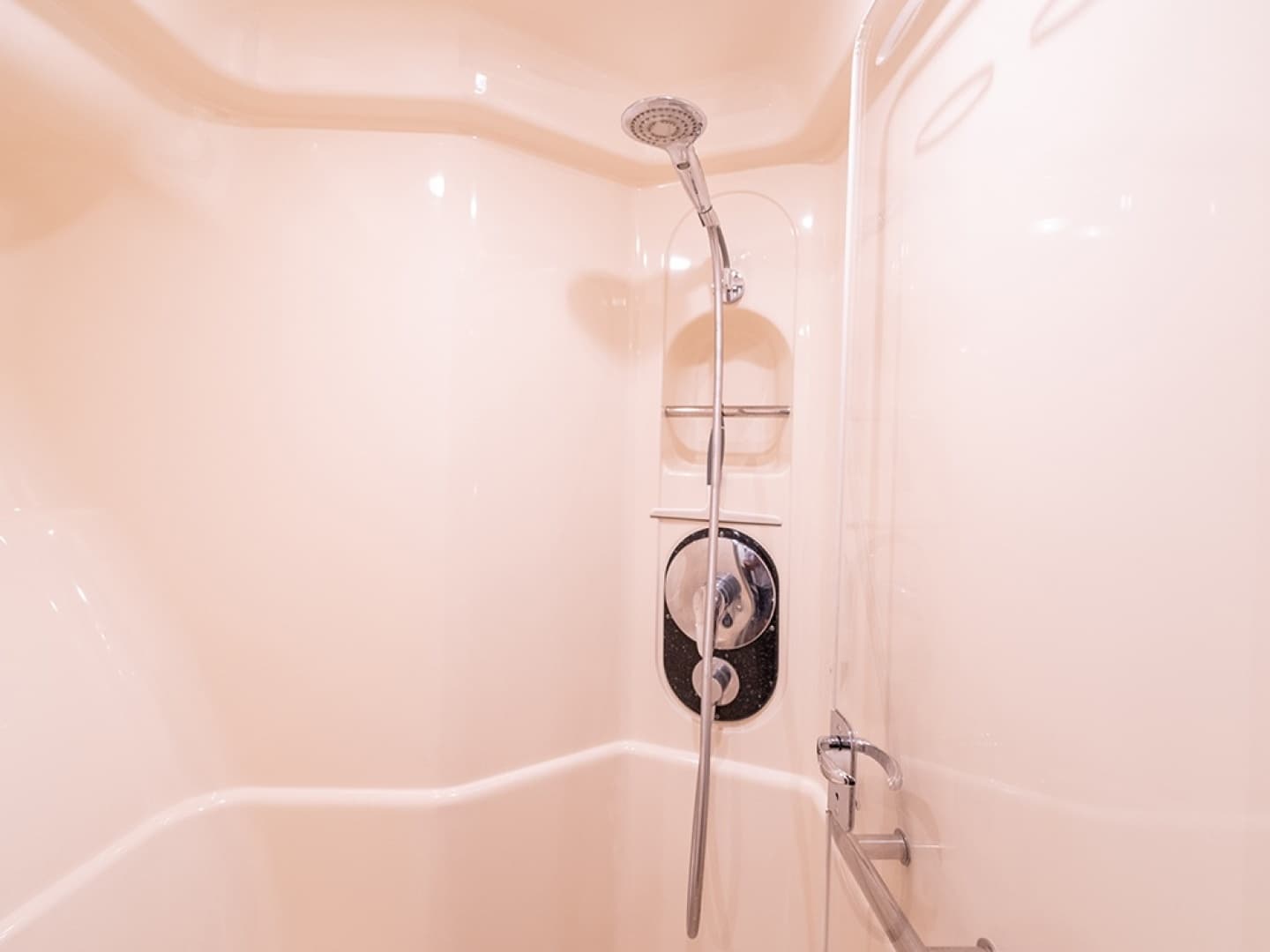 Master shower