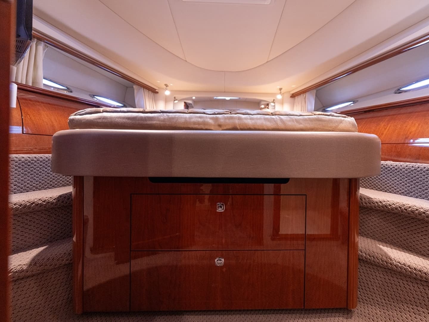 Storage under VIP berth