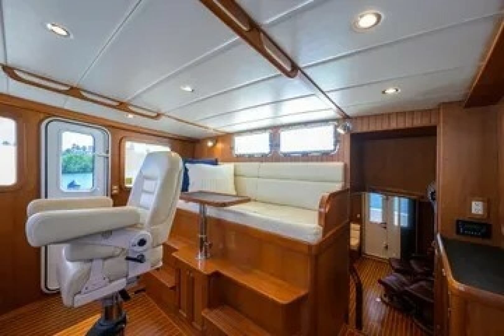Pilothouse looking aft