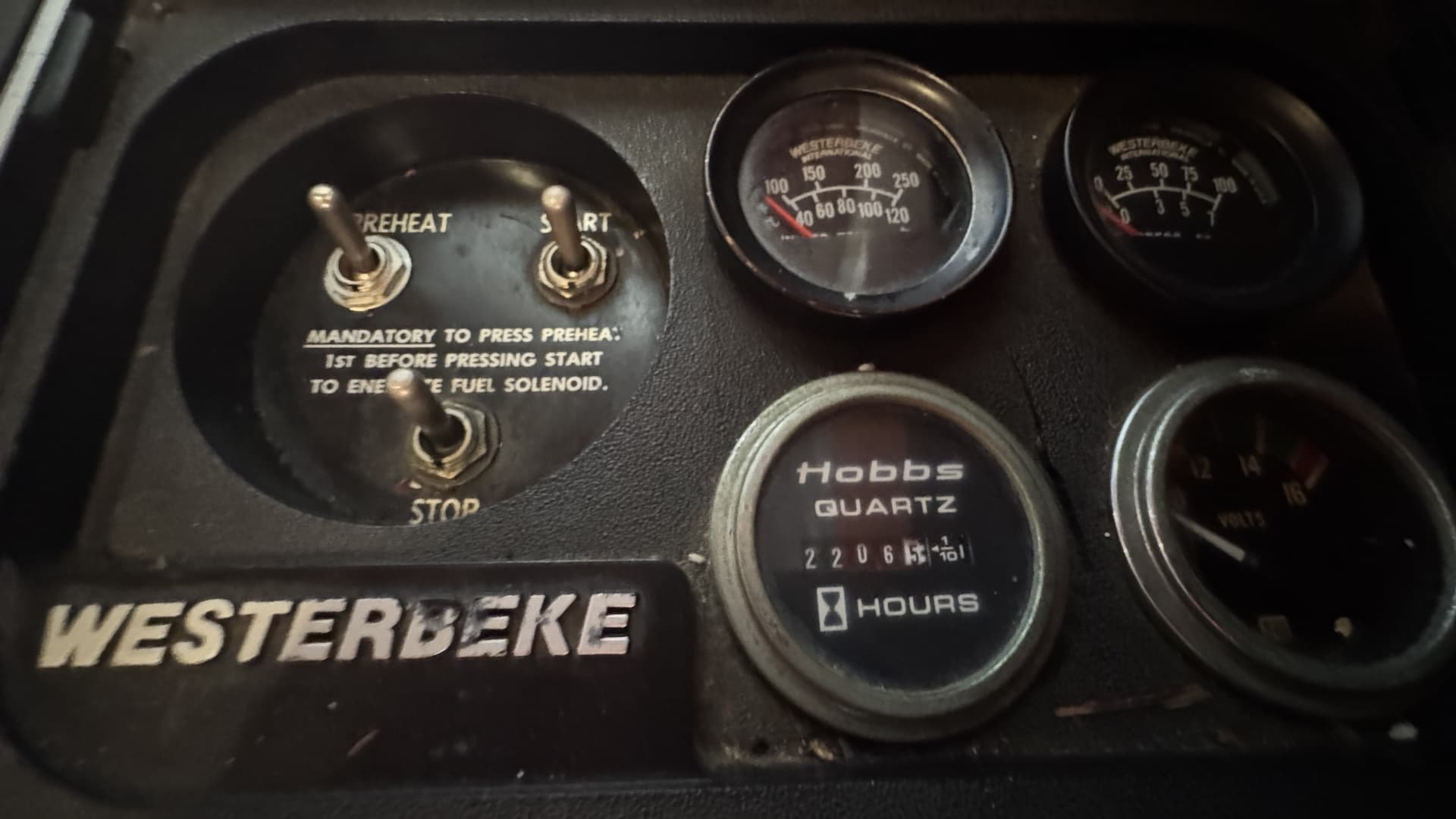 Helm Station Monitoring Equipment