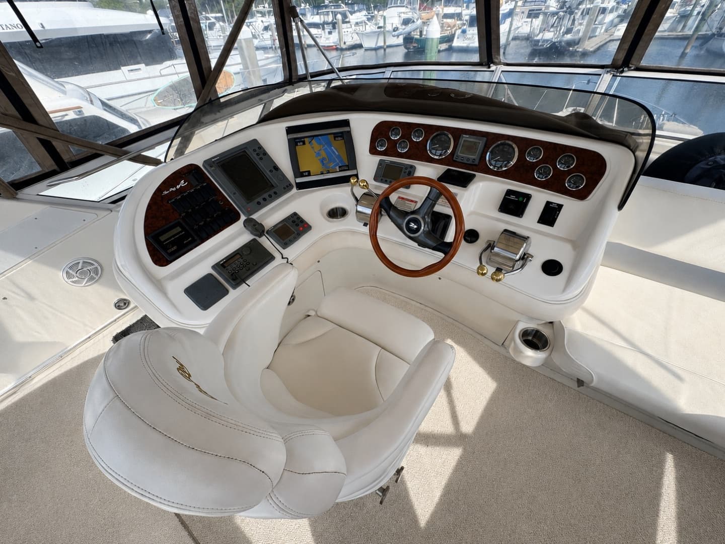 2001 Sea Ray 450 Express Bridge