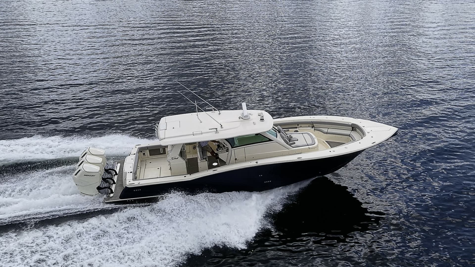 Scout 42 Maizey Blue - Exterior Profile