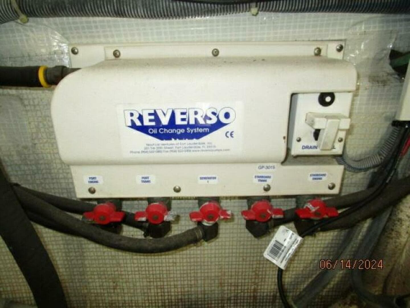 42' Sabre oil change system
