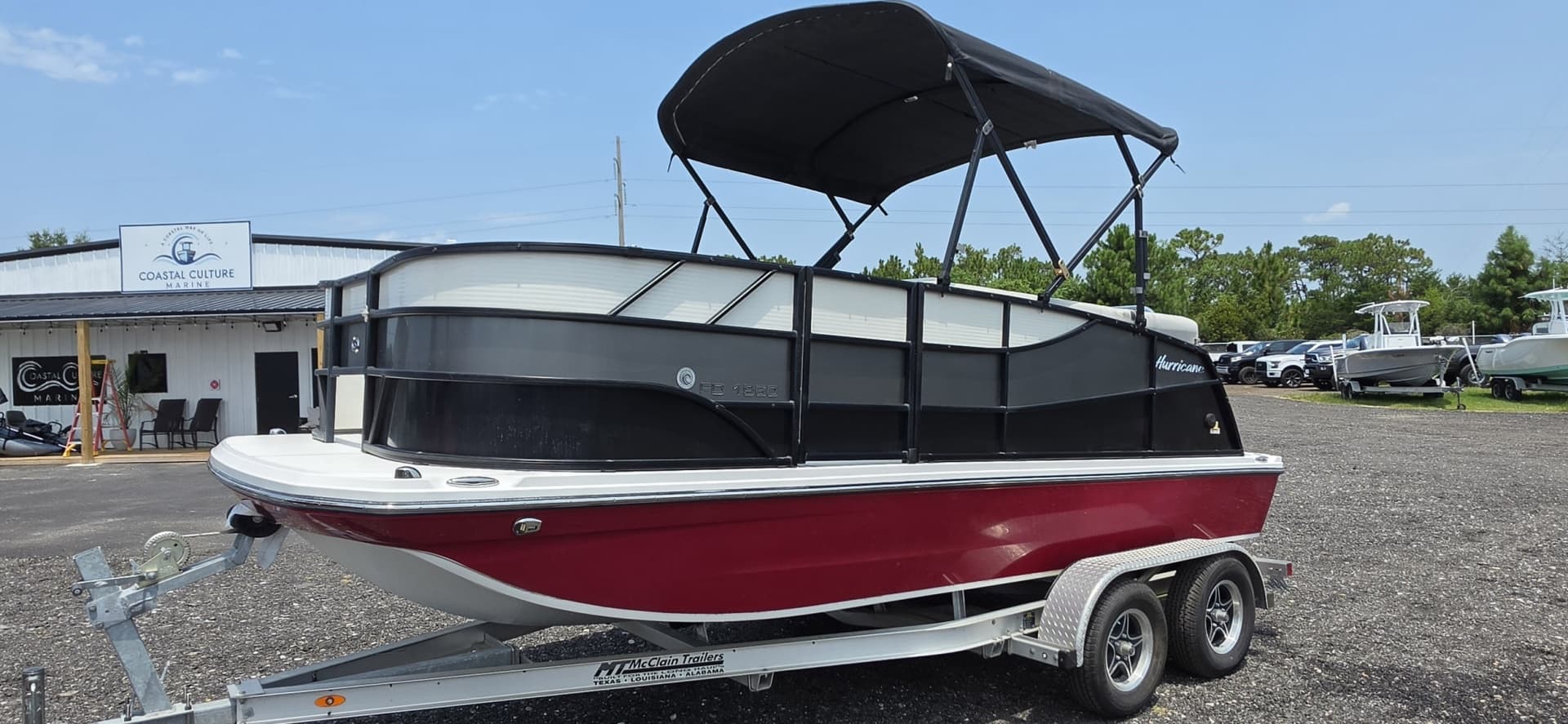 2023 Hurricane FunDeck 1960 RE OB