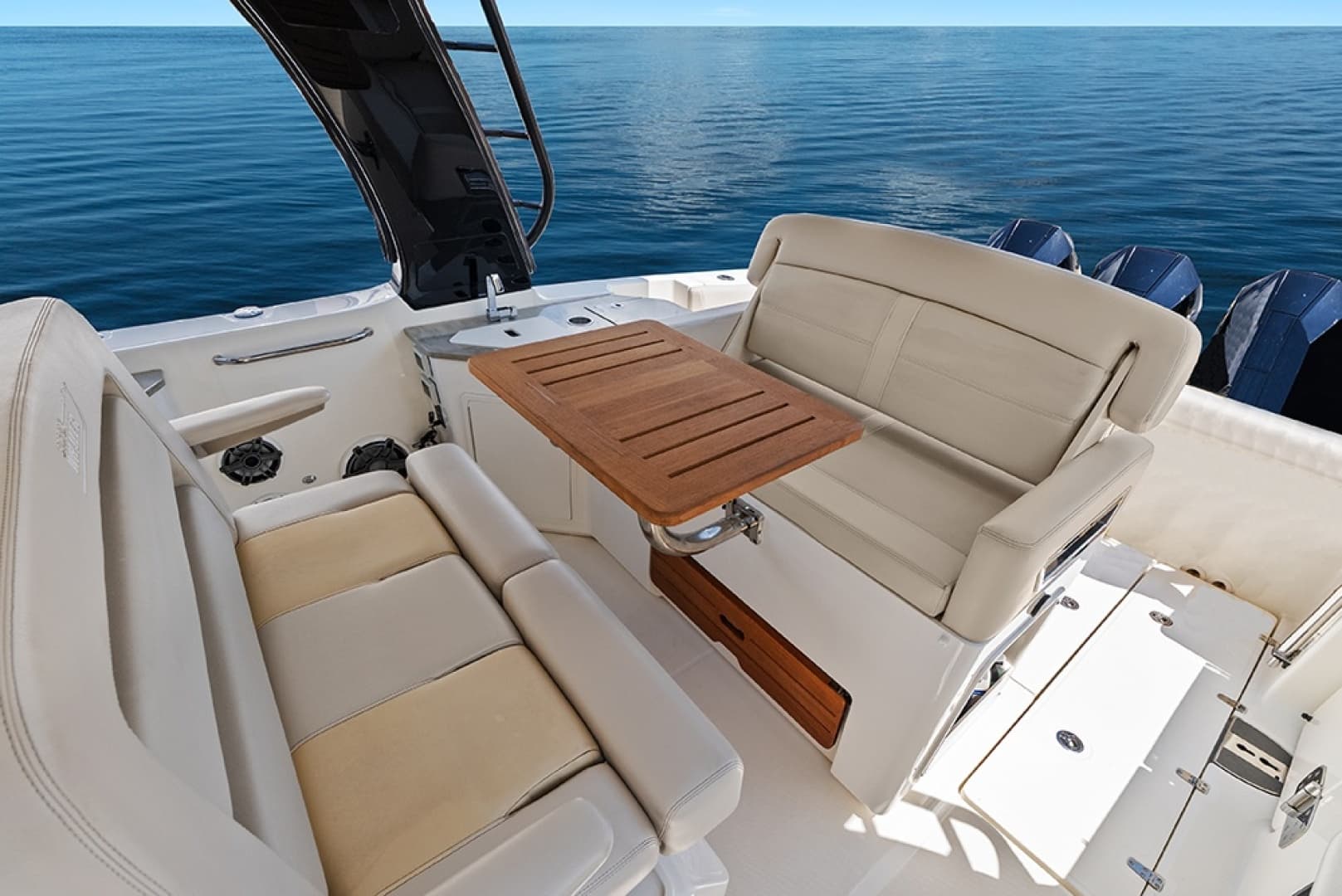 Helm deck