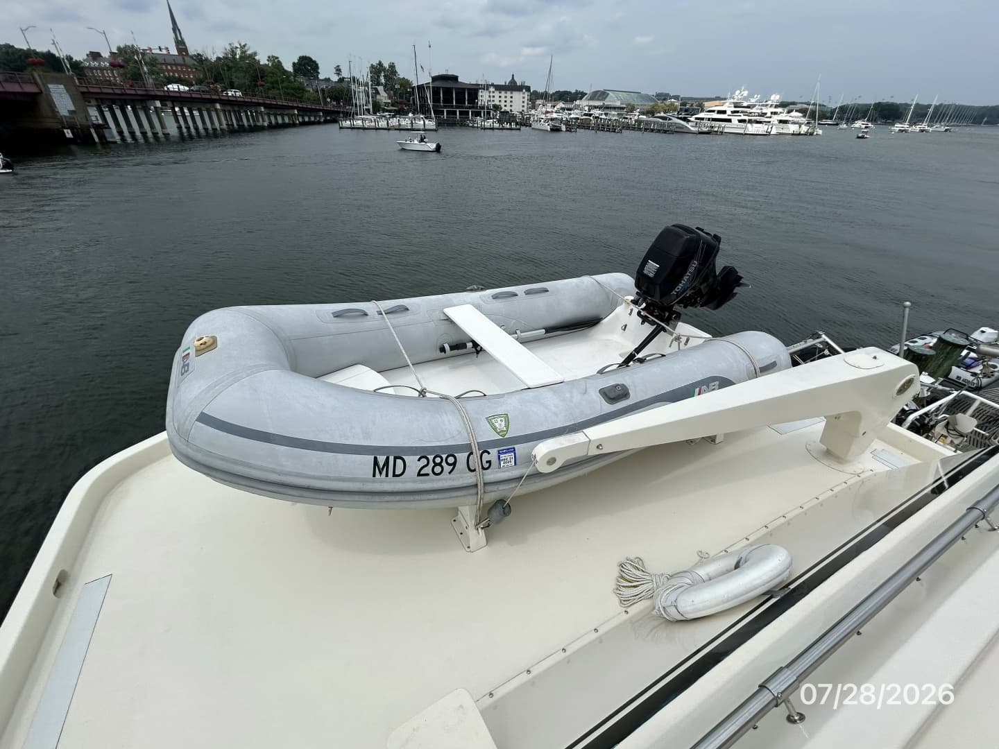 54' Hatteras tender1