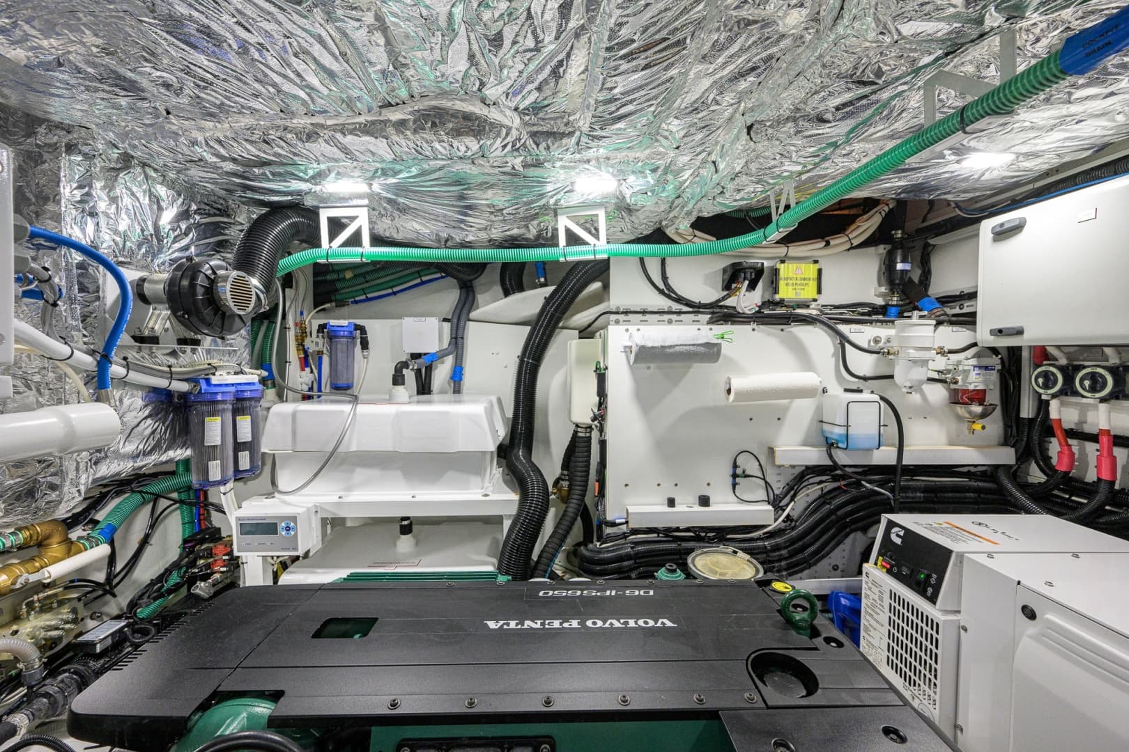 Princess 50 - Crown -Engine Room 