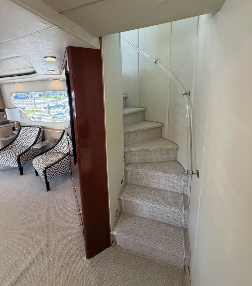 022 Main Deck Salon Stairs To Bridge Deck Sky Lounge