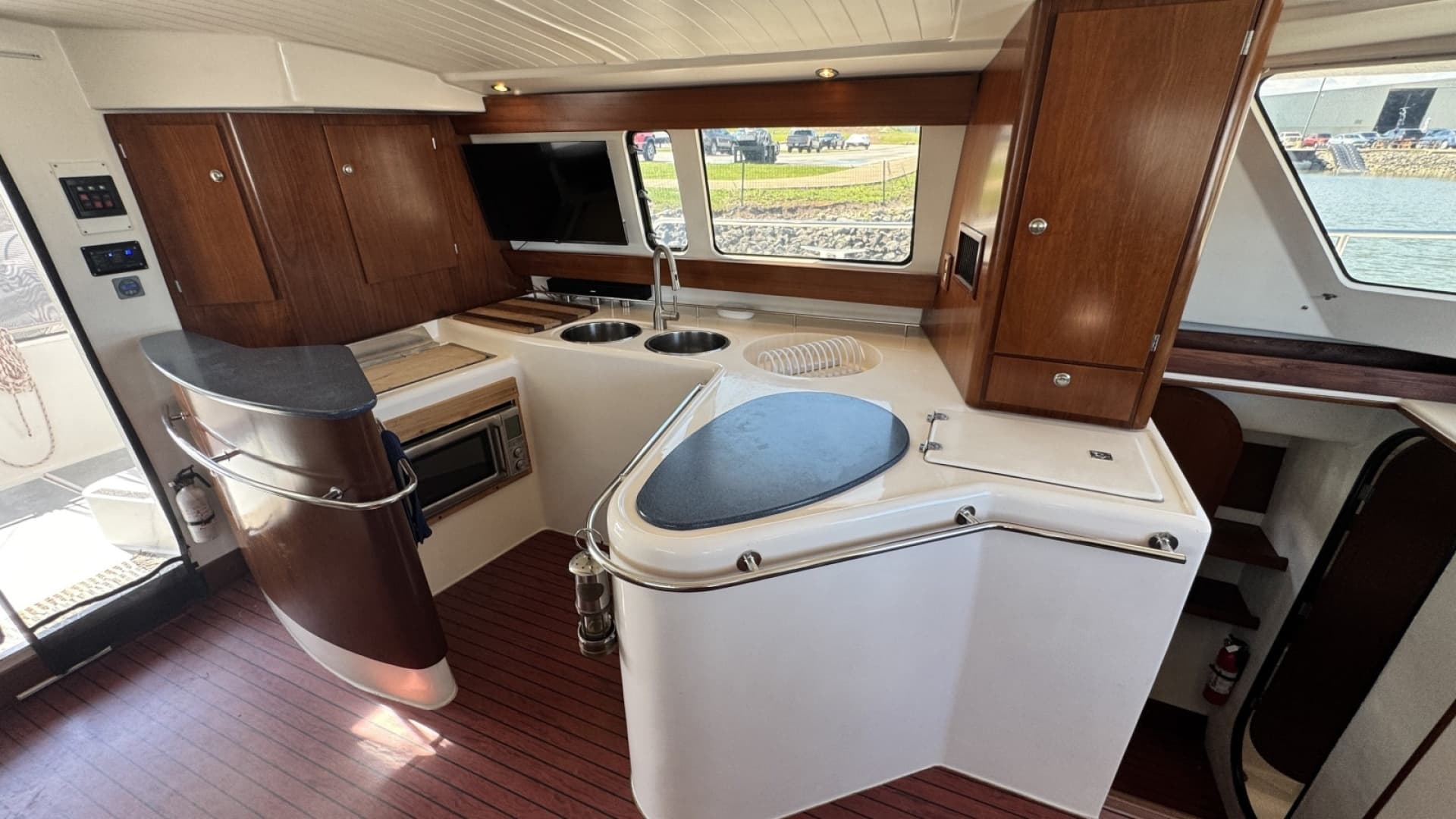 Galley Looking Port