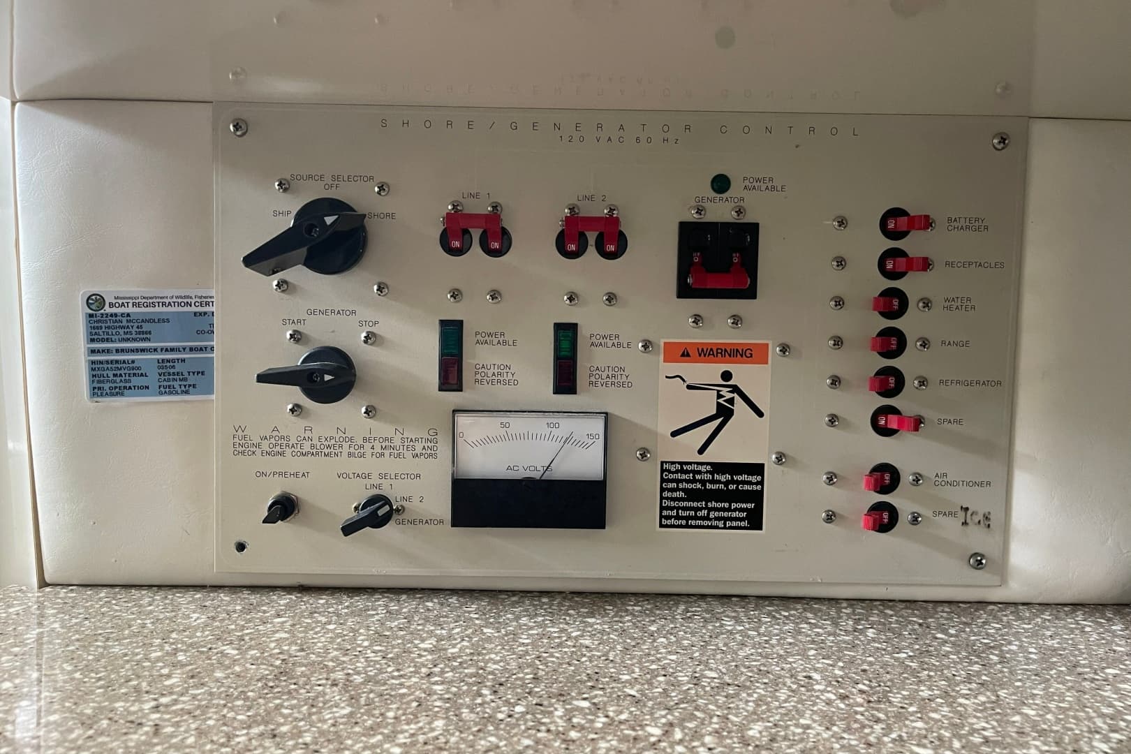 2000 Maxum 3300 SCR